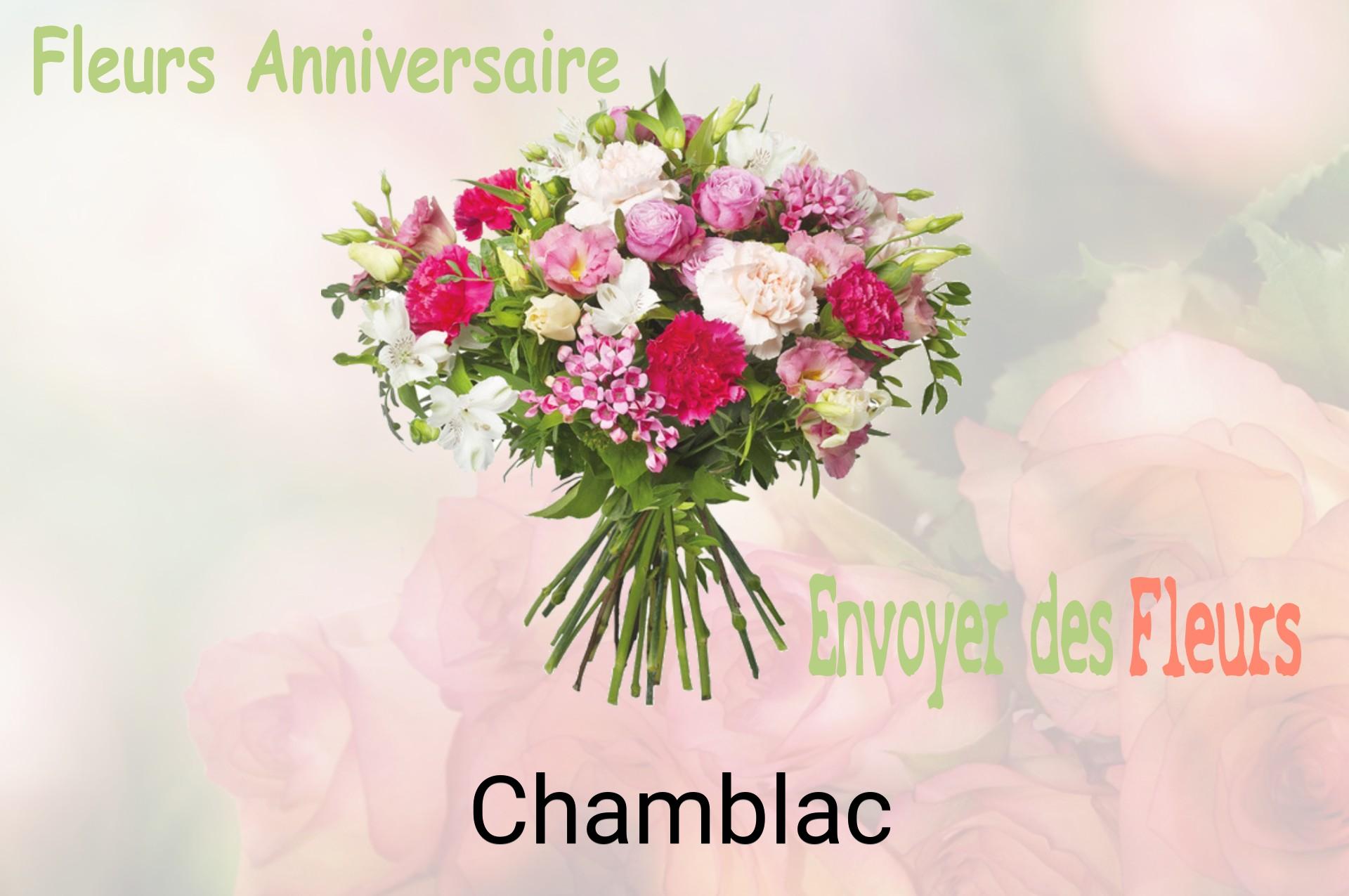 Bouquet de fleurs d’anniversaire livré à Chamblac