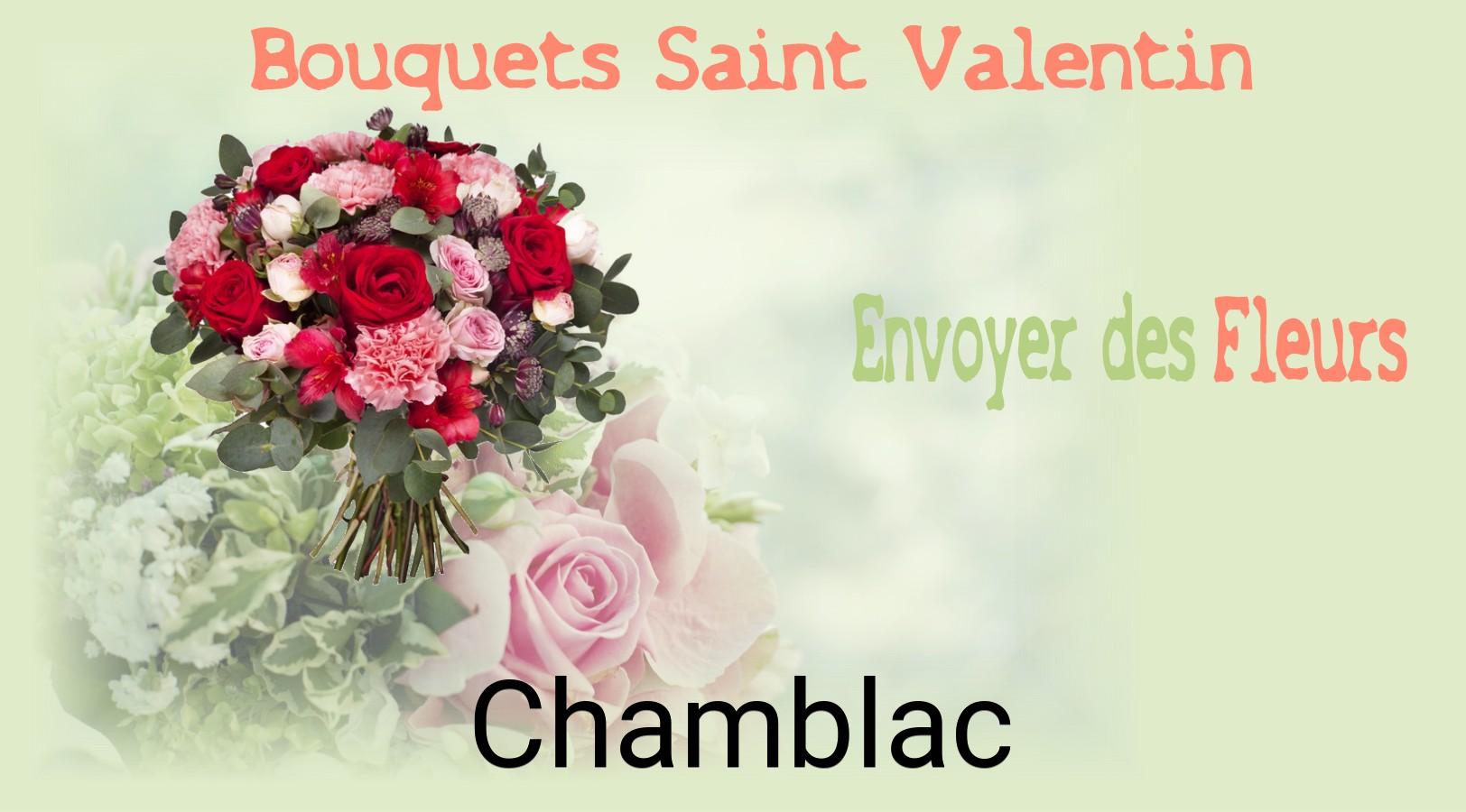 Roses de Saint-Valentin livrées à Chamblac